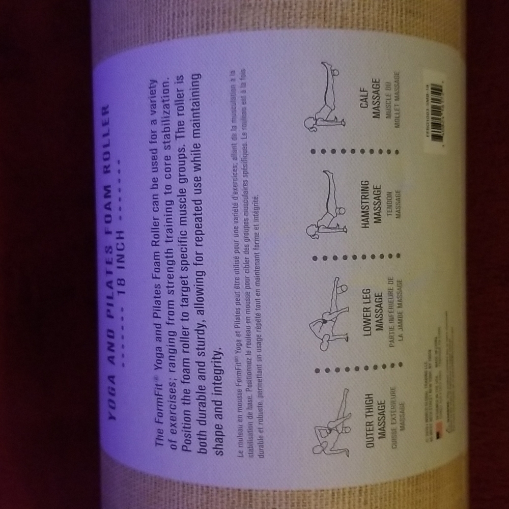 Yoga and pilates foam roller - Picture 4 of 5